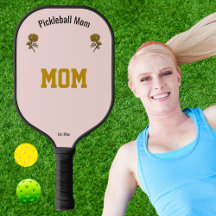 Persoonlijk roze elegante Pickleball-moeder-cadeau