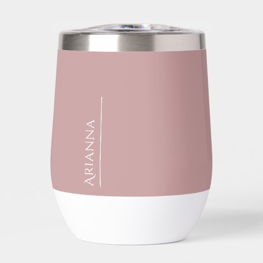 Persoonlijk roze modern (Voorkant)