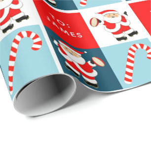 Persoonlijk rugby-vakantiegeschenk-verpakkings pap cadeaupapier