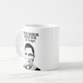 Persoonlijk RUTH BADER GINSBURG Koffiemok (Voorkant links)