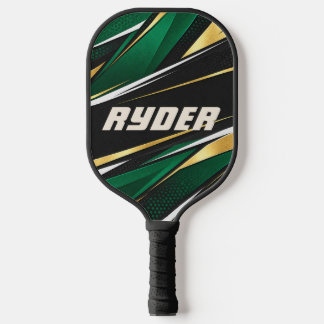 Persoonlijk RYDER Emerald Goud Pickleball Paddle