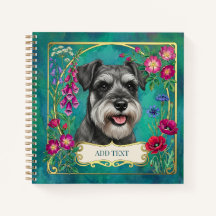 Persoonlijk Salz & Pfeffer Schnauzer Notitieboek