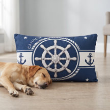 Persoonlijk scheepsanker in marineblauw