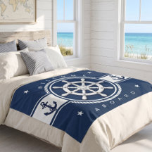 Persoonlijk scheepsanker Navyblauw