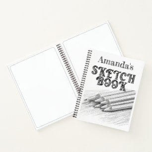 Persoonlijk schetsboek notitieboek