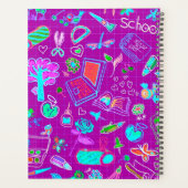 Persoonlijk schoolthema docent les planner (Achterkant)