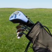 Persoonlijk Siamese Kat Monogram Initiaal B Golfheadcover (Insitu)
