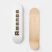 Persoonlijk skateboard (Voorkant)