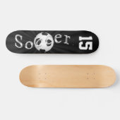 Persoonlijk skateboard Voetbal UW Jersey NUMMER (Horizontaal)
