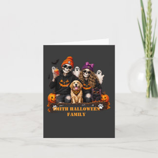 Persoonlijk skelet Halloween blijf eng Kaart
