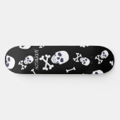 Persoonlijk SKELETON Halloween Skateboard (Horizontaal)