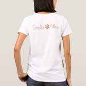 Persoonlijk Slaap Doodle Moeder T-shirt Aangepaste (Achterkant)