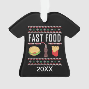 Persoonlijk Snel eten Oogly Kerstkeuken Ornament