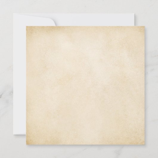 Persoonlijk sprookjesperkament met gekroonde monog kaart (Achterkant)