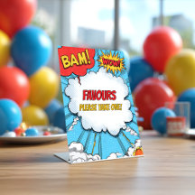 Persoonlijk Superheldenfeest Favorieten Piedestalt