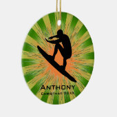 Persoonlijk surfbaar Ornament (Rechts)