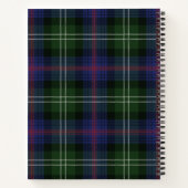 Persoonlijk Sutherland Tartan Spelend Recipe Notitieboek (Achterkant)