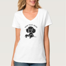 Persoonlijk T-shirt met Hond – Aangepaste Tekst Hu