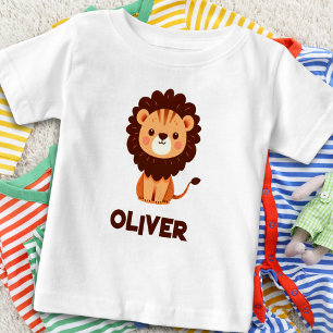 Persoonlijk T-shirt met Mooie Leeuwenwelp