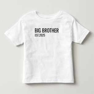 Persoonlijk T-shirt voor grote broer, Aankondiging