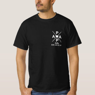 Persoonlijk T-shirt voor vader met kinderen