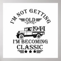 Persoonlijk tachtig vintage 80ste verjaardagsfeest