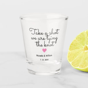 Persoonlijk Take a Shot Shotglas Glas
