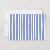 Persoonlijk Tandfee-certificaat in het blauw Bedankkaart (Achterkant)