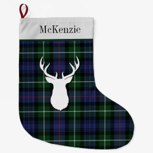 Persoonlijk Tartan Clan McKenzie Pset Grote Kerstsok