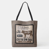 Persoonlijk Tas op maat voor het landleven (Achterkant)