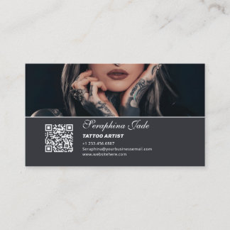 Persoonlijk Tattoo Artist Visitekaartje
