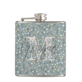 Persoonlijk Terrazzo Monogram Heupfles (Voorkant)