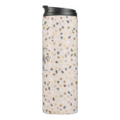 Persoonlijk Terrazzo Monogram Thermosbeker (Geroteerd rechts)