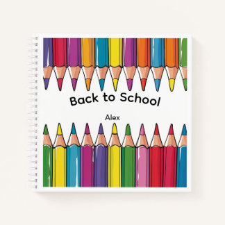 Persoonlijk 'Terug naar school'-notitieboekje met Notitieboek