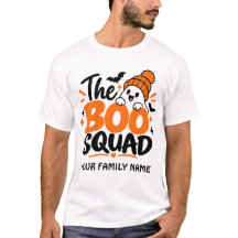 Persoonlijk The Boo Squad Halloween T-shirt