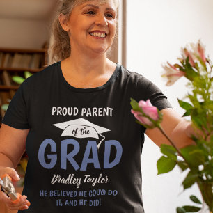 Persoonlijk trots overhemd voor de afgestudeerde o t-shirt