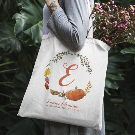 Persoonlijk Uitnodigingskaartje voor Bruidsmeisje Tote Bag