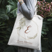 Persoonlijk Uitnodigingskaartje voor Bruidsmeisje Tote Bag