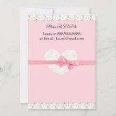 Persoonlijk Ultrasound Afbeelding Baby shower Kaart (Achterkant)