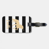 Persoonlijk Unicorn-bagagelabel Bagagelabel (Achterkant horizontaal)