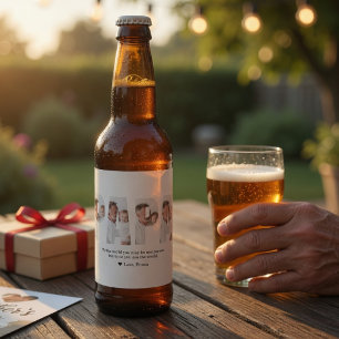 Persoonlijk Vader Foto Cadeau Beste Papa Ooit Bier Etiket