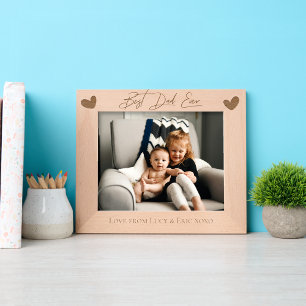 Persoonlijk Vaderdag cadeau voor papa Gegraveerde Lijstjes