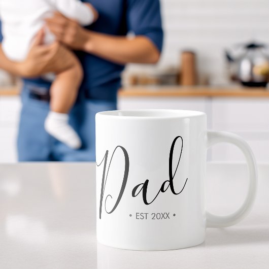 Persoonlijk Vaderdag-script voor papa Extra Grote Beker