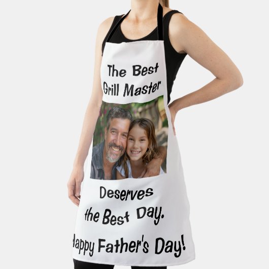 Persoonlijk vadersdag schort (Insitu)