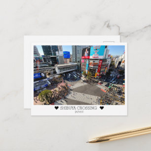 Persoonlijk, vanuit SHIBUYA CROSSING  met liefde Briefkaart
