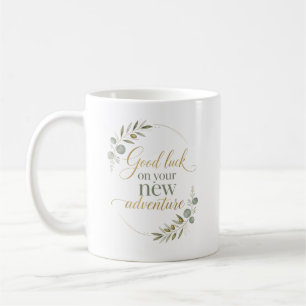 Persoonlijk veel succes nieuwe baan collega koffiemok