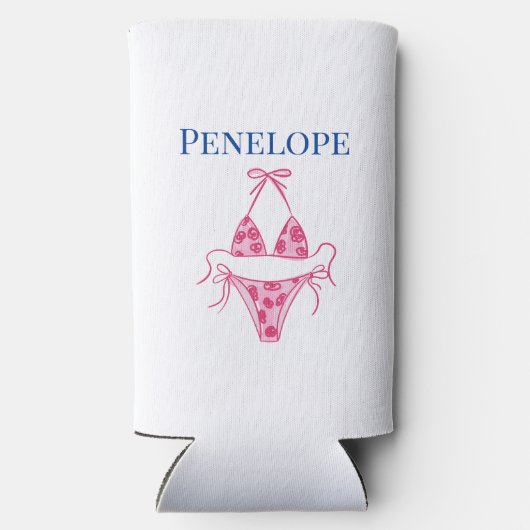 Persoonlijk verjaardagsbikini 'Drink en vier' (Achterkant)