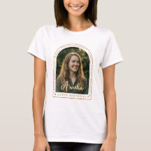 Persoonlijk verjaardagsshirt | Aangepaste foto tek