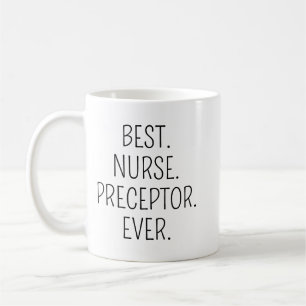 Persoonlijk verpleegsterpreceptorgeschenk, Beste v Koffiemok