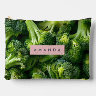 Persoonlijk verse groene broccoli ontwerp etui